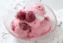 Domaći sladoled sa malinama recept