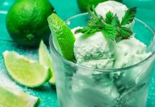 Mohito sladoled recept