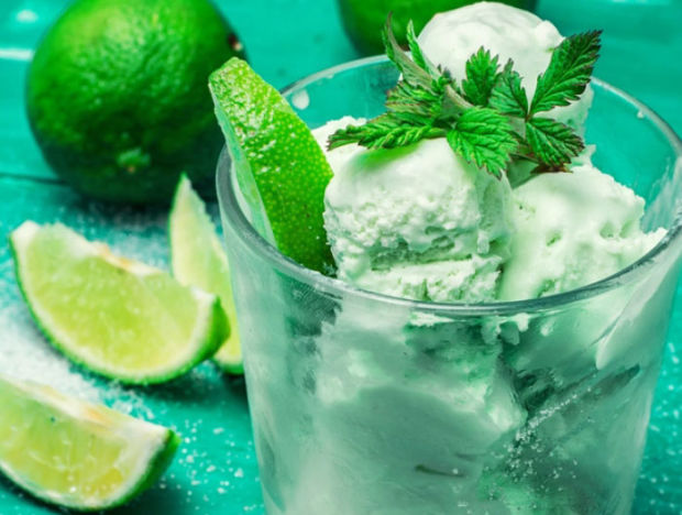 Mohito sladoled recept