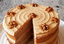 torta sa kafom i orasima