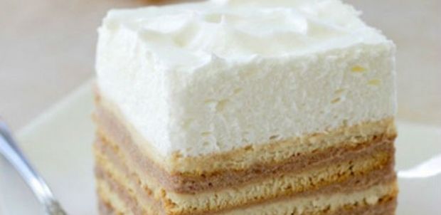 keks torta sa kajmakom keks torta sa kajmakom
