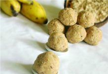 kuglice sa bananama i suvim grozdjem