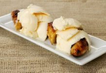 letnji desert od banane i ananasa