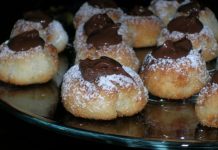 Kolacici sa kokosom i nutelom